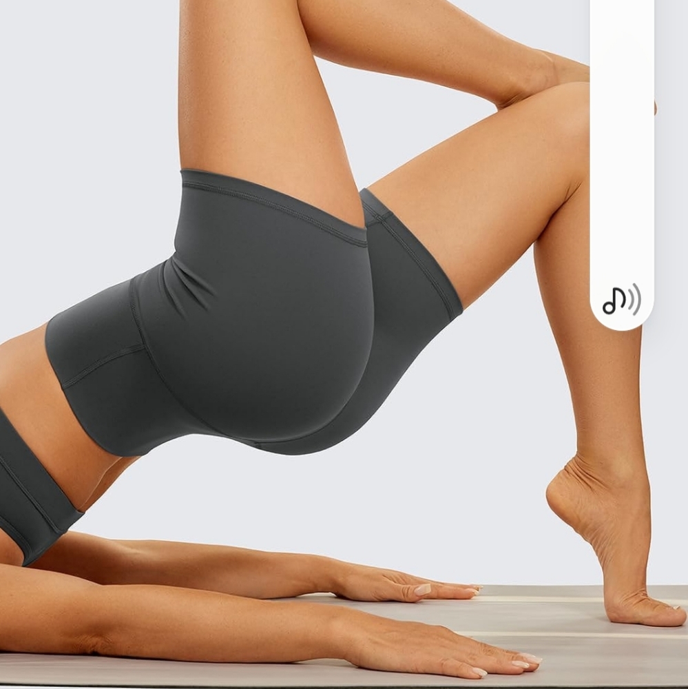 Crz Compersison Yoga Shorts